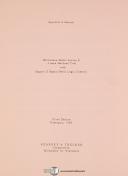 Kearney & Trecker-Kearney & Trecker E, MEC-64, 65pg., Milling Machine, Operators Manual Year 1964-E-MEC-64-03